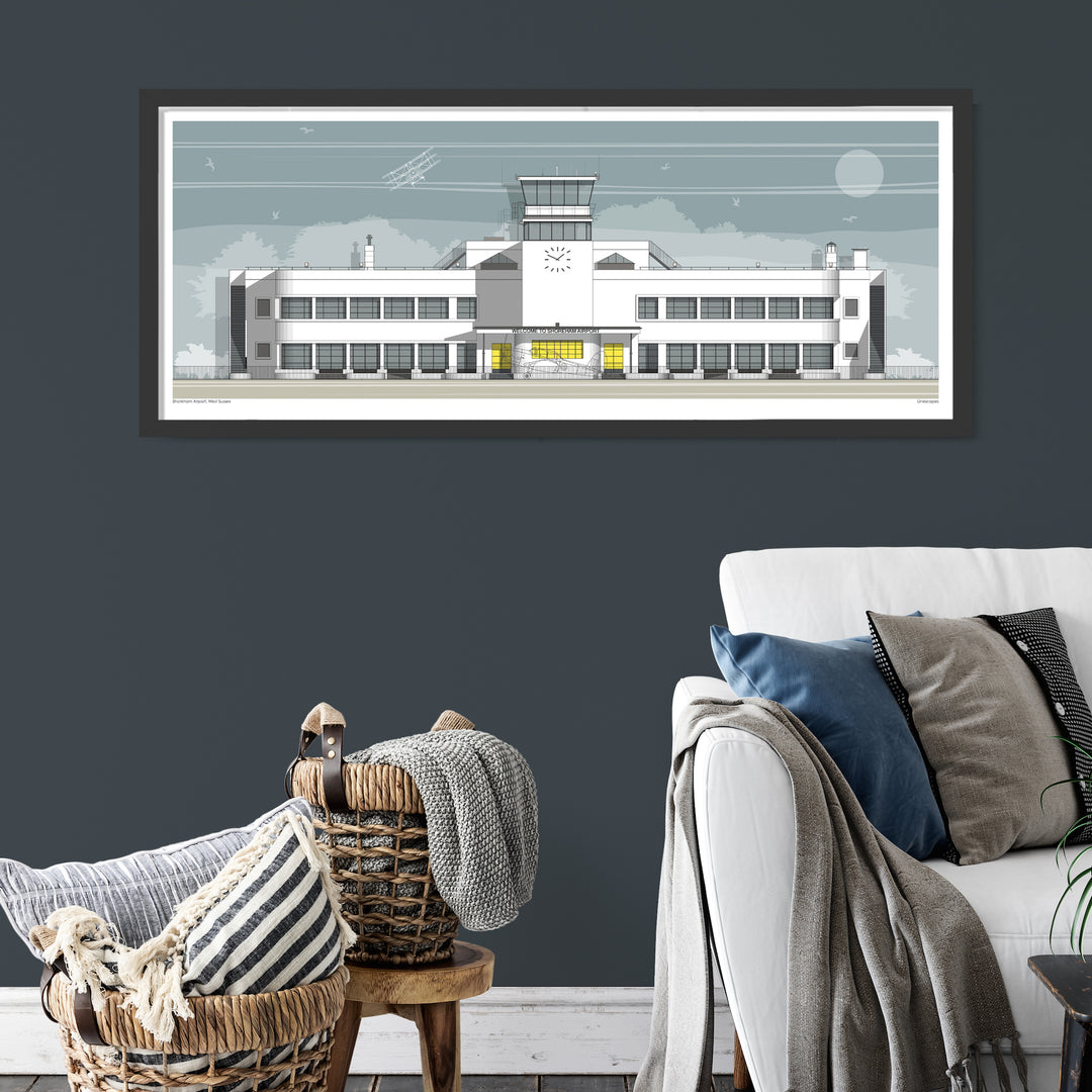Shoreham Airport Print