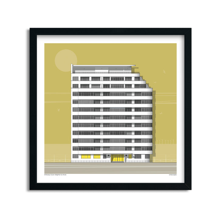 Brighton Embassy Court Print