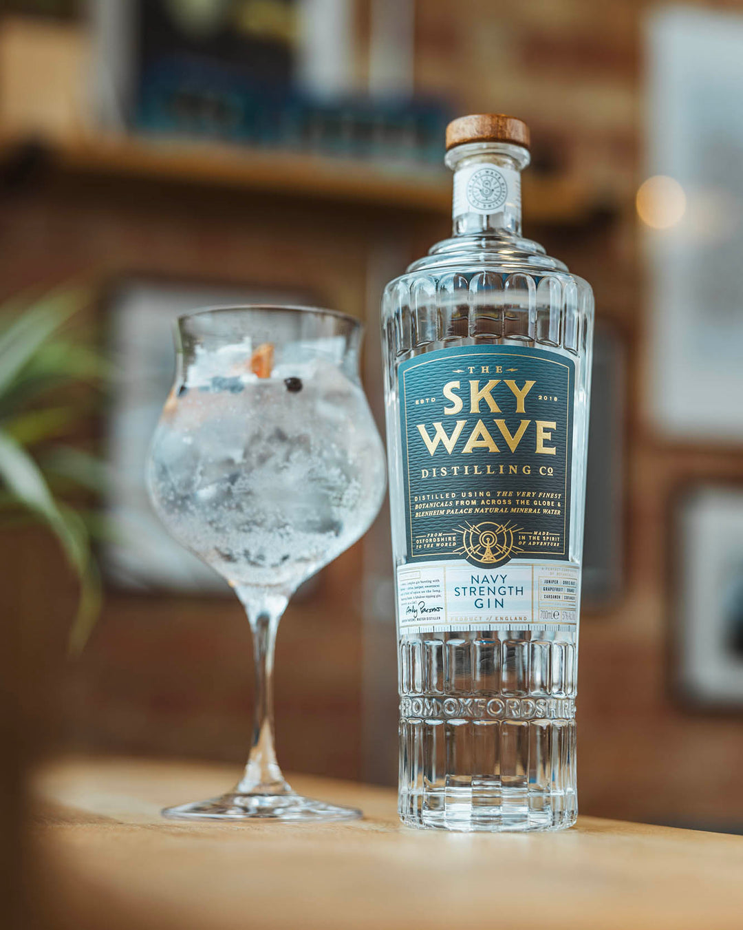 Sky Wave Navy Strength London Dry Gin - The Gin Master