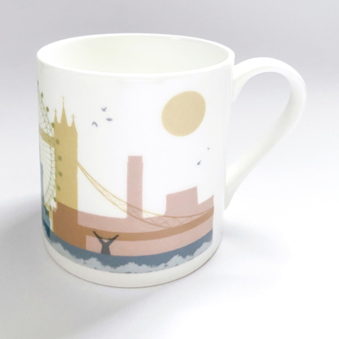 London Landmarks Bone China Mug