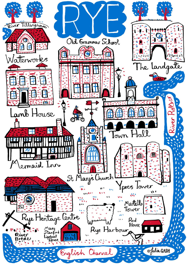 Rye Greeting Card - Pack of 6