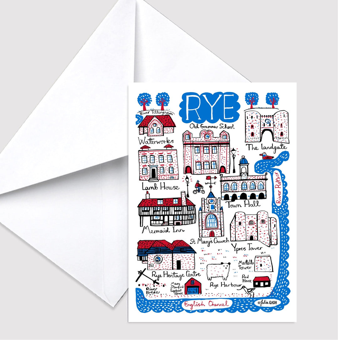 Rye Greeting Card - Pack of 6