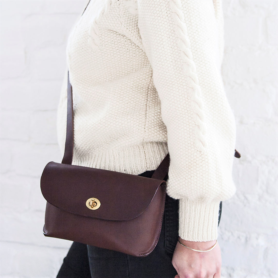 Georgia Leather Bag Brown