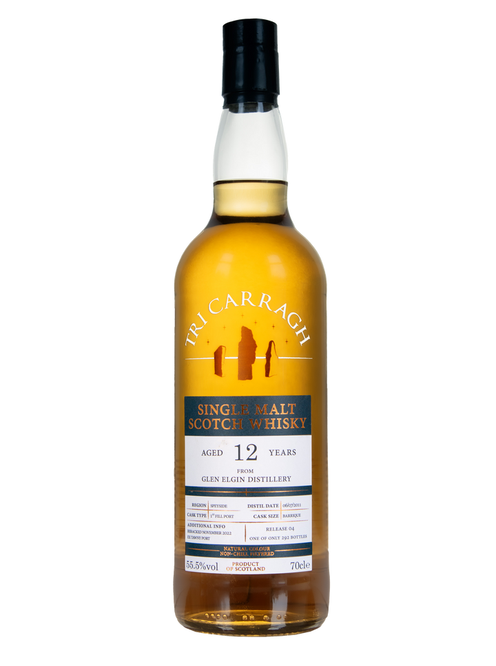 Tri Carragh Scotch Whisky - Glen Elgin 12 year old