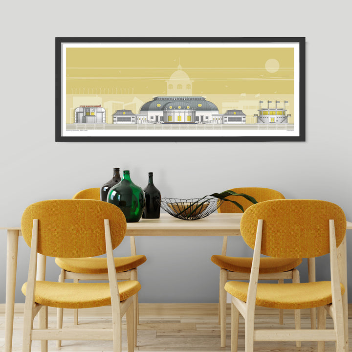 Worthing Landmarks Print