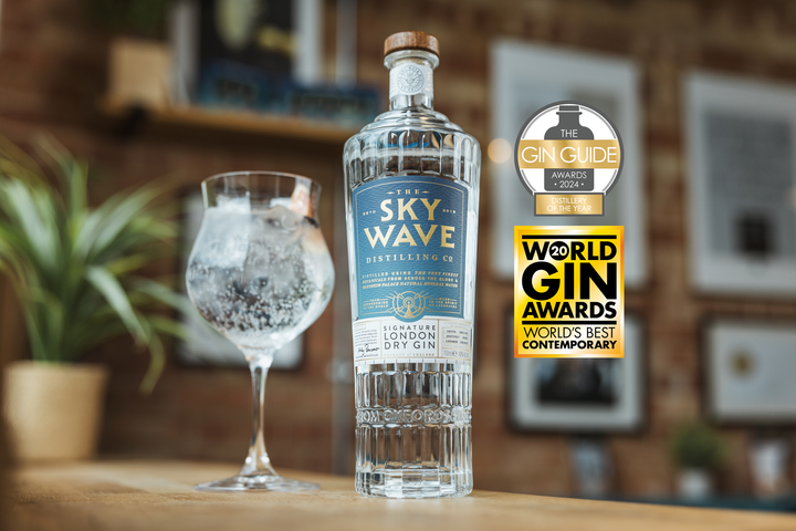 Sky Wave Signature London Dry Gin – Officially the World's Best Contemporary Gin