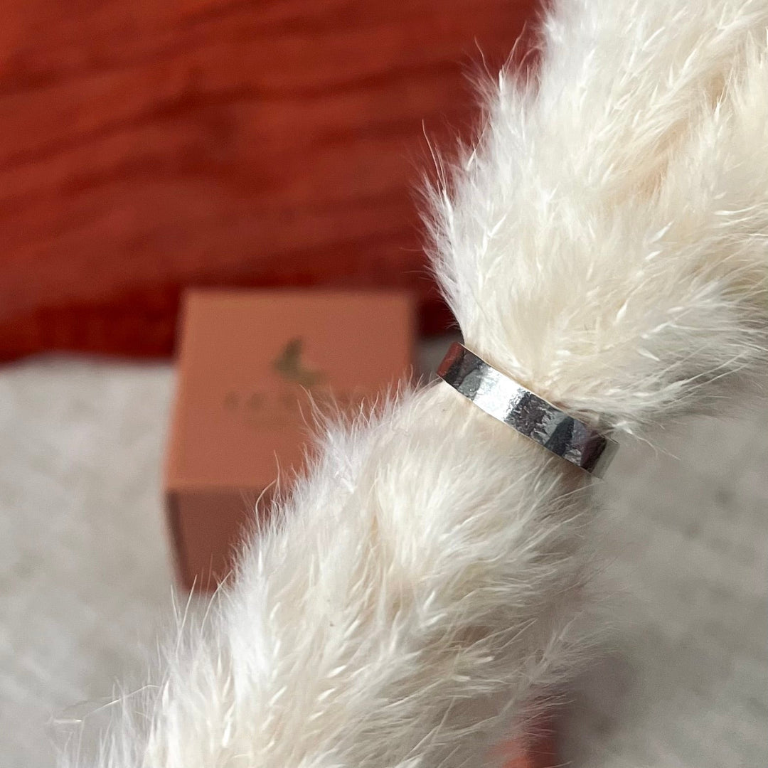 Recycled Sterling Silver Chunky rings