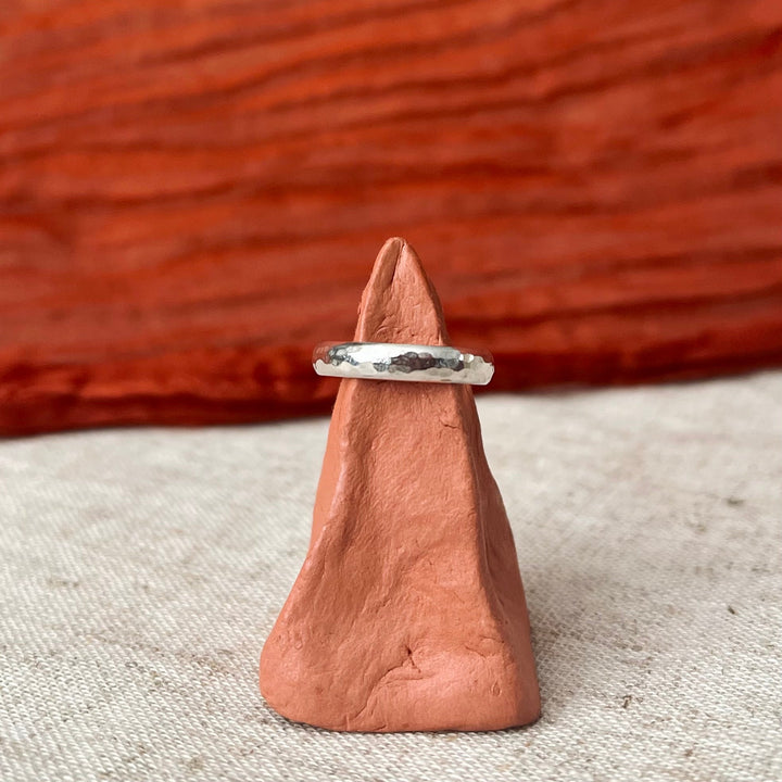 Recycled Sterling Silver Chunky rings