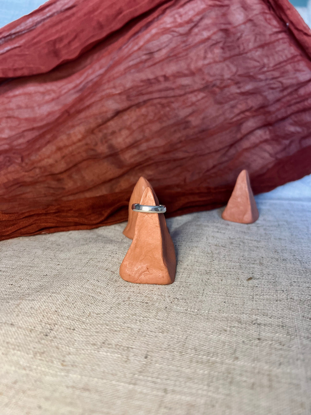 Recycled Sterling Silver Chunky rings