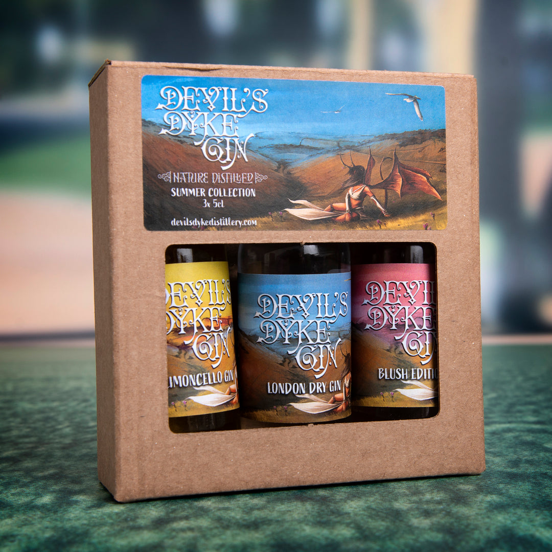 3x 50ml Summer Collection Miniature Gin Set