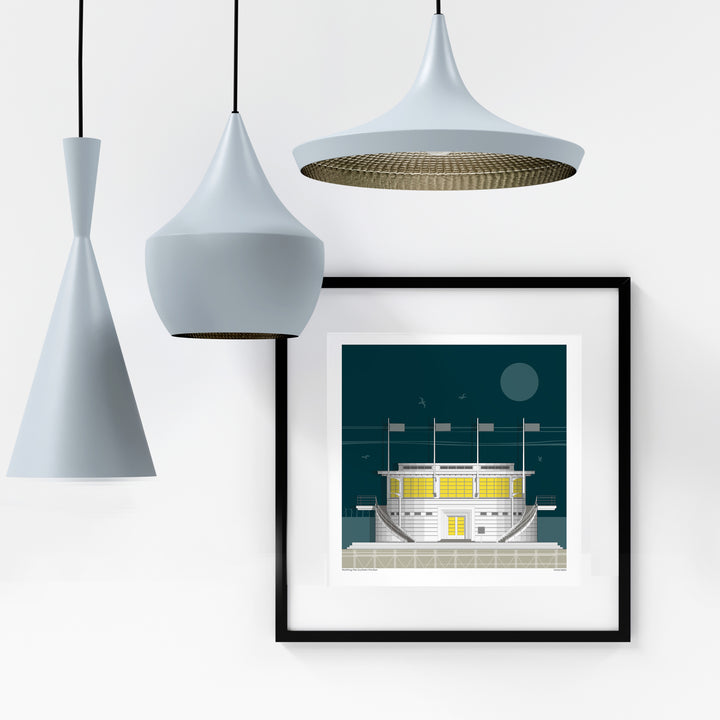 Worthing Pier Southern Pavilion Print