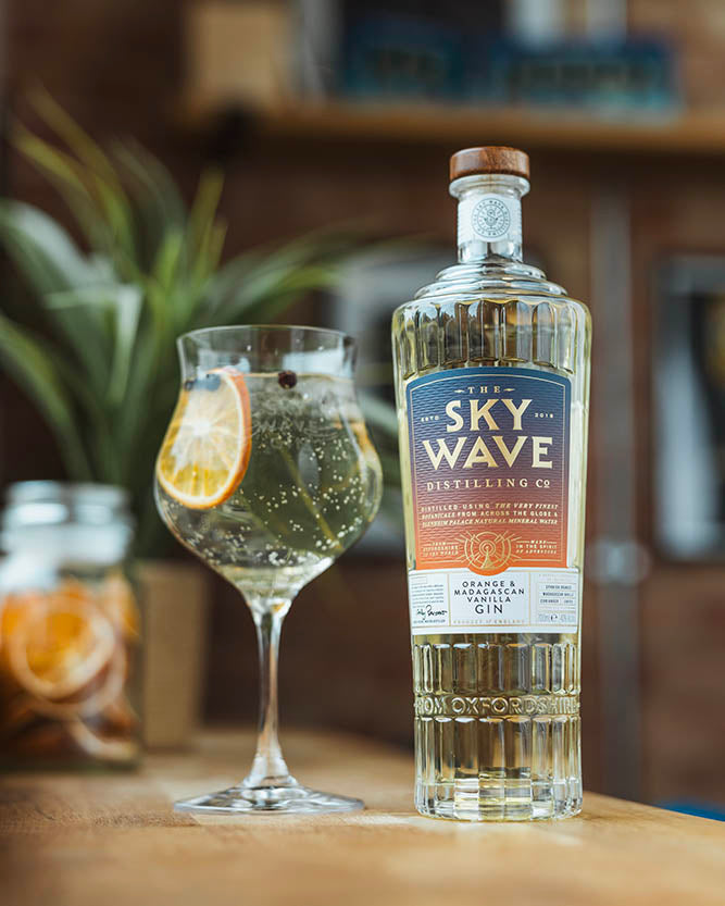 Sky Wave Orange and Madagascan Vanilla Gin