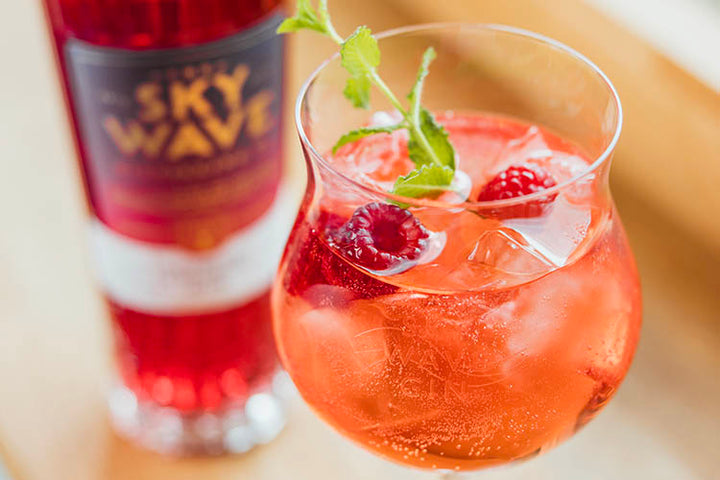 Sky Wave Raspberry and Rhubarb Gin