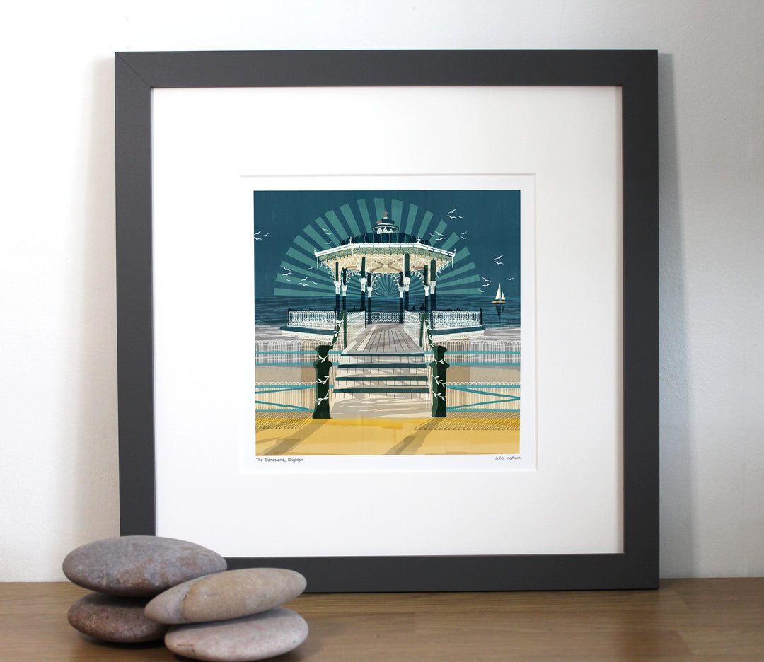 Brighton Bandstand Framed Print