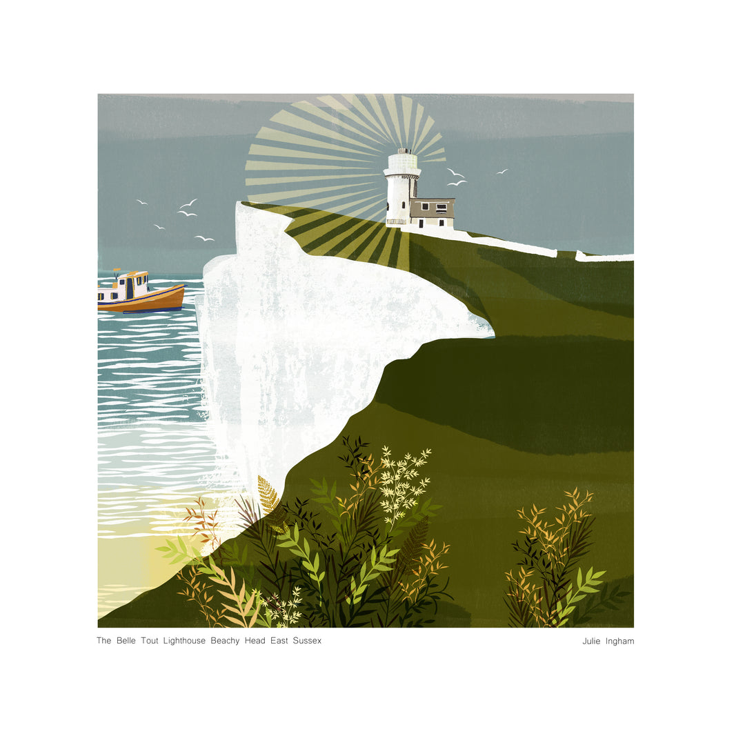 Belle Tout Lighthouse Framed Print
