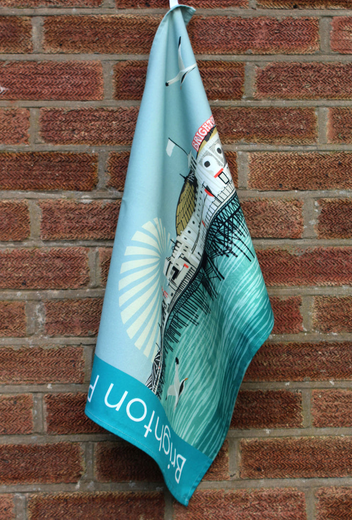 Brighton Pier Tea Towel